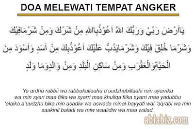 doa melewati tempat angker doa melewati tempat angker