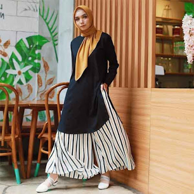 model kerudung segi empat 1