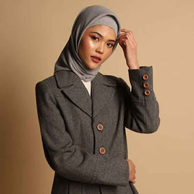 model kerudung segi empat 2