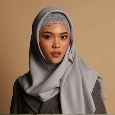 model kerudung segi empat 5