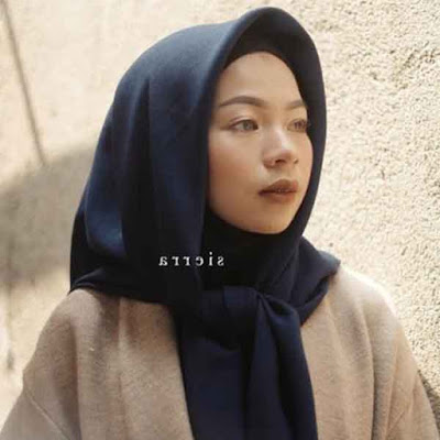 model kerudung segi empat 7