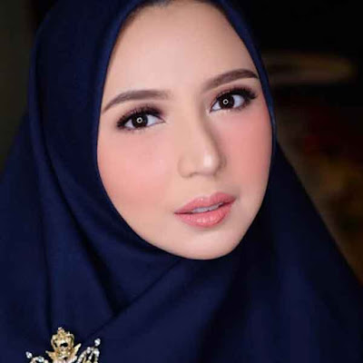 model kerudung segi empat 9
