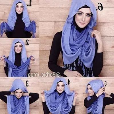 model kerudung pesta 5