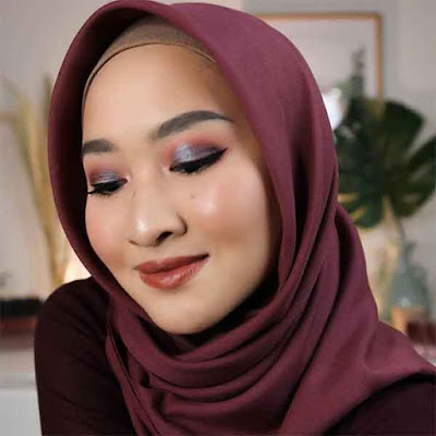 model kerudung wajah bulat 1