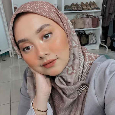 model kerudung wajah bulat 3