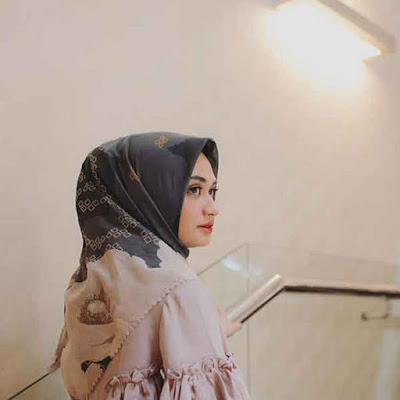 model kerudung wajah bulat 5