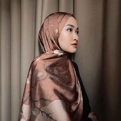 model kerudung wajah bulat 6