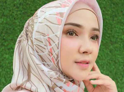 model kerudung untuk wajah lonjong 5