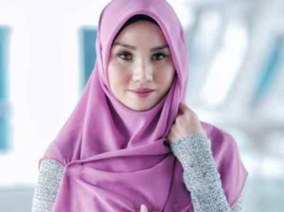 model kerudung untuk wajah lonjong 6