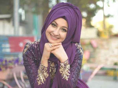 model kerudung untuk wajah lonjong 7