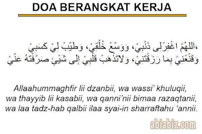 doa berangkat kerja doa berangkat kerja