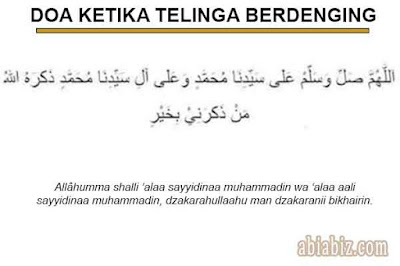 doa ketika telinga berdenging doa ketika telinga berdenging