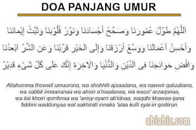 doa panjang umur doa panjang umur