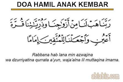 doa cepat hamil anak kembar