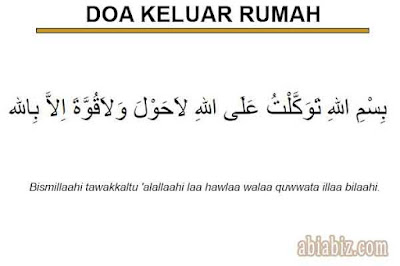 doa keluar rumah doa keluar rumah