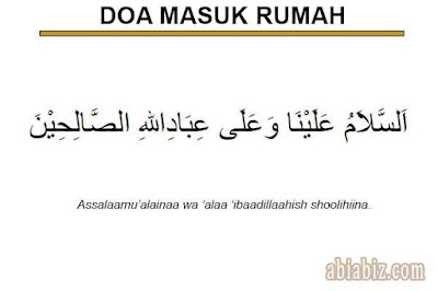 doa masuk rumah