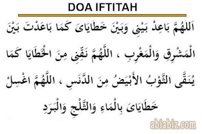 doa iftitah
