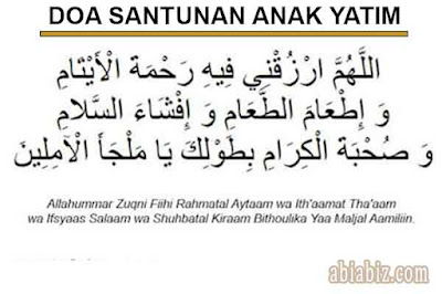 doa menyantuni anak yatim