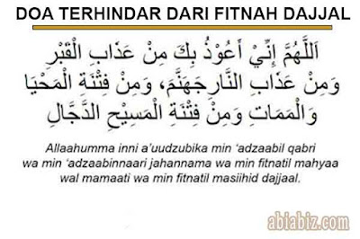 doa terhindar dari fitnah dajjal